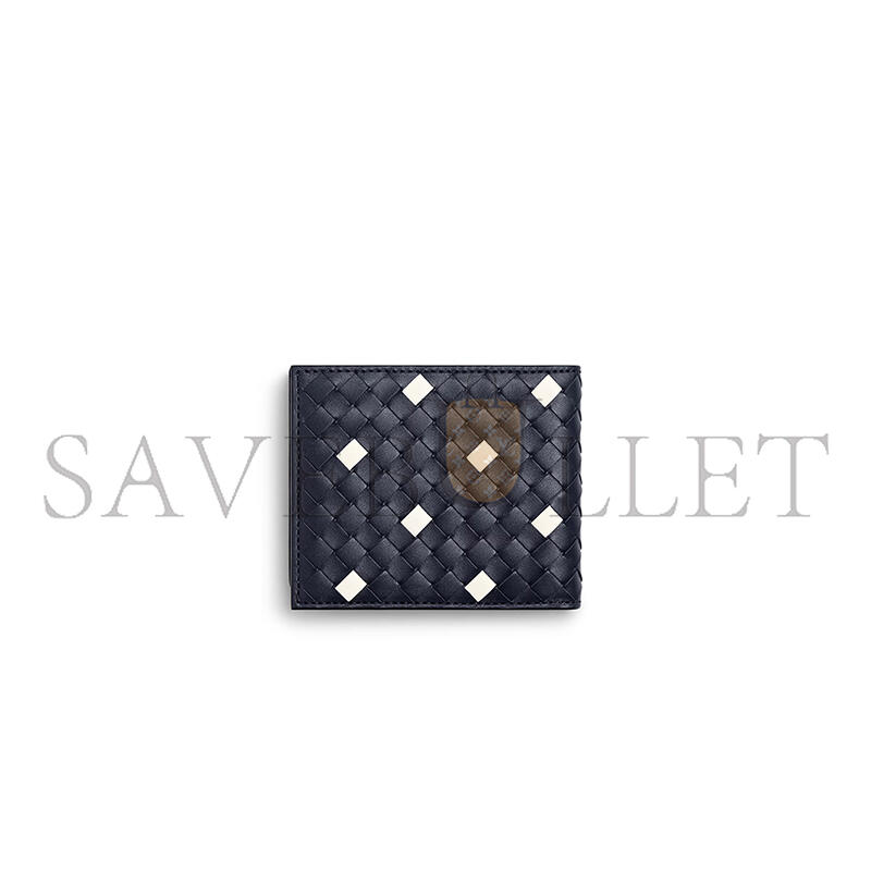 b0tt*ga Ven*ta intrecciato piccolo bi-fold wallet 796966v5sj14144 (11*9.5*1cm)